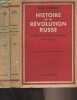 Histoire de la révolution russe, la révolution de février - En 2 tomes. Trotsky Léon