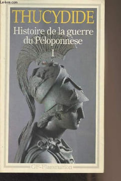 "Histoire de la guerre du Péloponnèse - Tome I - ""GP"" N°081". Thucydide