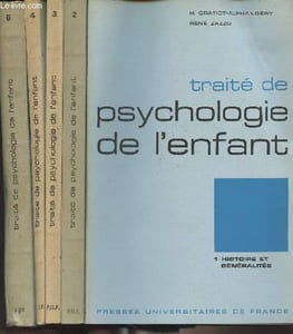 Traité de psychologie de l'enfant - 5 tomes -1/ Histoire et généralités - 2/ Développement biologique - 3/ Enfance animale, enfance humaine - 4/Développement affectif et moral - 5/ La formation de la personnalité