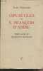 "Les opuscules de Saint François d'Assise - ""Textes franciscains""". Collectif