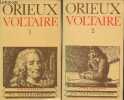 "Voltaire ou la Royauté de l'esprit - En 2 tomes - ""Champs"" n°2 et 8". Orieux Jean