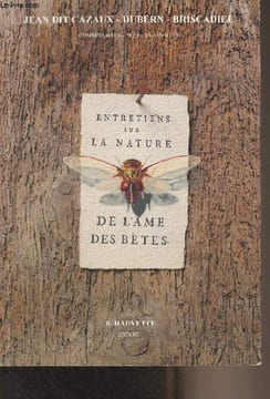 Catalogue de vente aux enchères : Entretiens sur la nature de l'âme des bêtes - Vendredi 30 juin 2000. Collectif