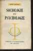 "Sociologie et psychologie - ""Initiation philosophique"" n°62". Duchac René