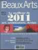 Beaux Arts Magazine N°330 - Déc. 2011 - Le meilleur de 2011, art, architecture, design - Les 24 oeuvres plébiscitées par notre jury international - ...