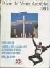 Point de Vente Autriche - 1993 - Les plus beaux sites, la détente, le sport, la culture, la fête, les organisateurs de voyages, votre agence la plus ...