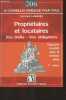 "Propriétaires et locataires, droits et obligations dans le secteur privé libre (Loi du 6 juillet 1989) Locaux d'habitation, locaux mixtes - 6e ...