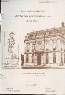 GRAHC Bulletin N°15 - 1er sem. 1991 - Edito du président - conseil d'administration élu lors de l'AG du samedi 12 janvier 1991 - Historique de la ...