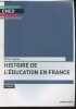 CNED : Histoire de l'éducation en France, cours. Lugnier Michel