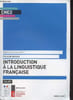 CNED : Introduction &agrave; la linguistique fran&ccedil;aise, cours - Dipl&ocirc;me d'universit&eacute; FLE. Surcouf Christian