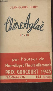 Chère Aglaë. Bory Jean-Louis