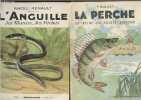 La perche, sa pêche en toutes saisons + L'anguille, ses moeurs, ses pêches. Biguet F./Renault Raoul