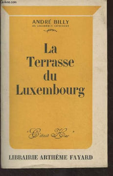 "La terrasse du Luxembourg - ""C'était hier""". Billy André