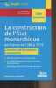 "La construction de l'Etat monarchique en France de 1380 à 1715 - Dossiers de documents commentés - ""Amphi Histoire"" Capes agrégation". ...