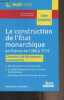 "La construction de l'Etat monarchique en France de 1380 à 1715 - Dossiers de documents commentés - ""Amphi Histoire"" Capes agrégation". ...