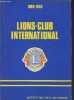 Lions Club International, district multiple 103 France - Annuaire 1989-1990. Collectif