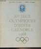 Xes Jeux Olympiques d'hiver Grenoble 1968. Taillandier Jean-Pierre/Chastagnol Robert
