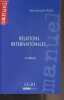 Relations internationales - 6e édition. Roche Jean-Jacques