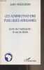 "Les administrations publiques africaines - Sortir de l'inefficacité : le cas du Bénin - ""Etudes africaines""". Houedjissin Judith