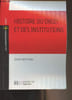 "Histoire du droit et des institutions - ""Les fondamentaux/Droit"" n&deg;152". Berthiau Denis