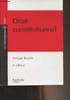 "Droit constitutionnel - 2e &eacute;dition ""Les fondamentaux/Droit"" n&deg;164". Blach&egrave;r Philippe