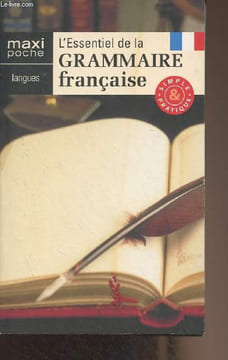 "L'essentiel de la grammaire française - ""Maxi poche""". Collectif