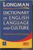 Longman Dictionary of English Language and Culture. Collectif