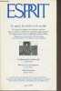 Esprit - Janv. 1999 - n°1 - Quelle universalité du droit ? - Mon parcours intellectuel - Retour sur le communisme - Etats baltes : vers l'Europe - Les ...
