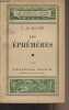 "Les éphémères - ""Les livres de nature"" n°57". De Boisset L.