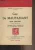 "Guy de Maupassant - Son oeuvre, portrait et autographe, document pour l'histoire de la littérature française - "" Célébrités contemporaines"" 1re ...
