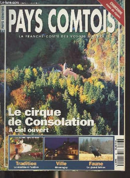 Pays Comtois, La Franche-Comté des Vosges au Jura - N°6 mai juin 1996 - Giromagny, au pied du ballon - A Vesoul, la chirurgie qui remonte le temps - ...