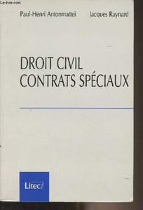 Droit civil, contrats spéciaux