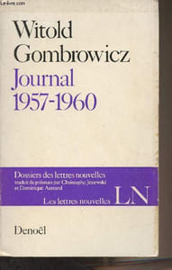 "Journal, 1957-1960 - ""Les lettres nouvelles"" "