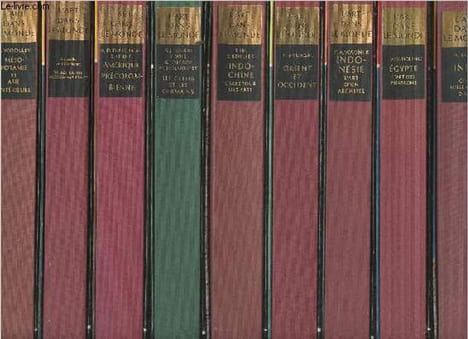 L'art dans le monde : 10 volumes (incomplet) -Mésopotamie, Asie Antérieur - Terres cuites précolombiennes - Amérique précolombienne - Les celtes et ...