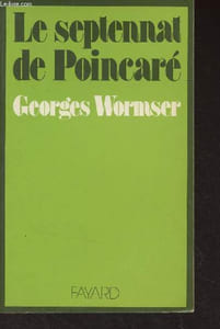 Le septennat de Poincaré