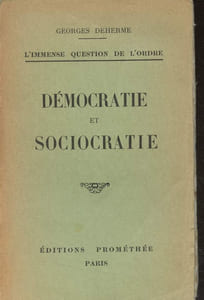 Démocratie et sociocratie - L'immense question de l'ordre