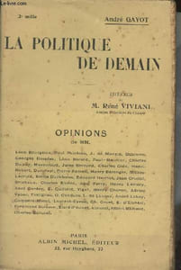 La politique de demain
