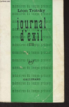 Journal d'exil (1935). Trotsky Léon