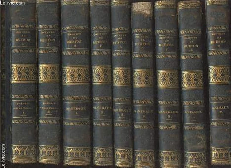 Oeuvres complètes de Buffon - 20 tomes, complet - Revues par M. A. Richard, avec la classification comparée de Cuvier, Lesson, et des extraits de ...