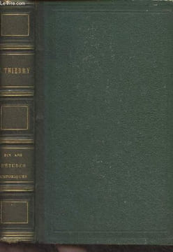 "Dix ans d'études historiques - ""Oeuvres complètes de Augustin Thierry"" VI". Thierry Augustin