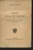 Paix pelle et pioche - Histoire du Service civil international de 1919 à 1954. Monastier Hélène