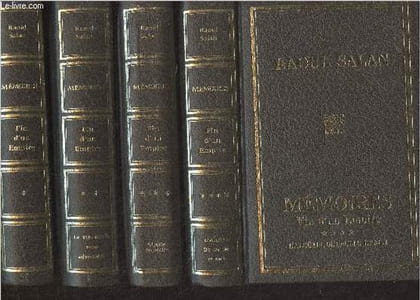 Mémoires, fin d'un empire - En 4 tomes