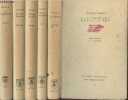 Oeuvres de Clément Marot - En 5 tomes - Oeuvres lyriques, oeuvres satiriques, Les épîtres, Les épigrammes, Oeuvres diverses. Marot Clément
