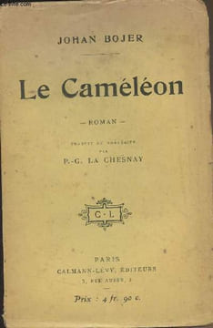 Le Caméléon. Bojer Johan