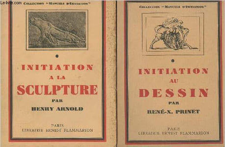 "Initiation à la sculpture + Initiation au dessin - Collection ""Manuels d'initiation"""