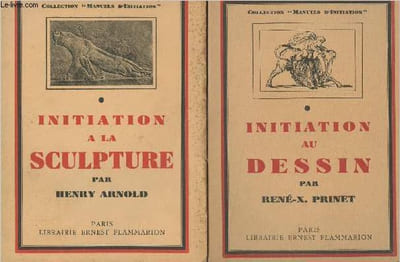 "Initiation à la sculpture + Initiation au dessin - Collection ""Manuels d'initiation"""