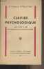 Clavier psychologique - Nos états d'âme, leurs définitions, leurs causes, leurs effets. Dr Streletski Camille