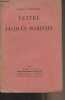 Lettre à Jacques Maritain (10e édition). Cocteau Jean