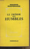 "Le tr&eacute;sor des humbles - ""Biblioth&egrave;que Charpentier""". Maeterlinck Maurice