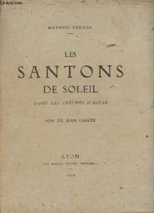 Les santons de soleil dans les crèches d'hiver