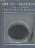 Art International - X/6 - Summer 1966 - A special number, The 33rd Venice Biennale -. Collectif